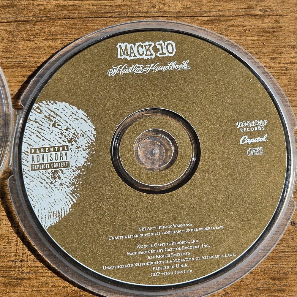 Vtg 2005 Mack 10 Hustlas Handbook CD Rap Hip Hop